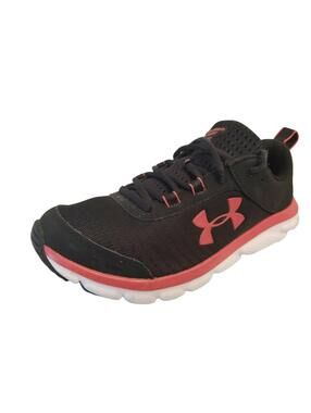 Under Armour Charged Shoes Black Pink White Women's Size 8